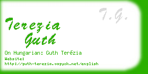 terezia guth business card